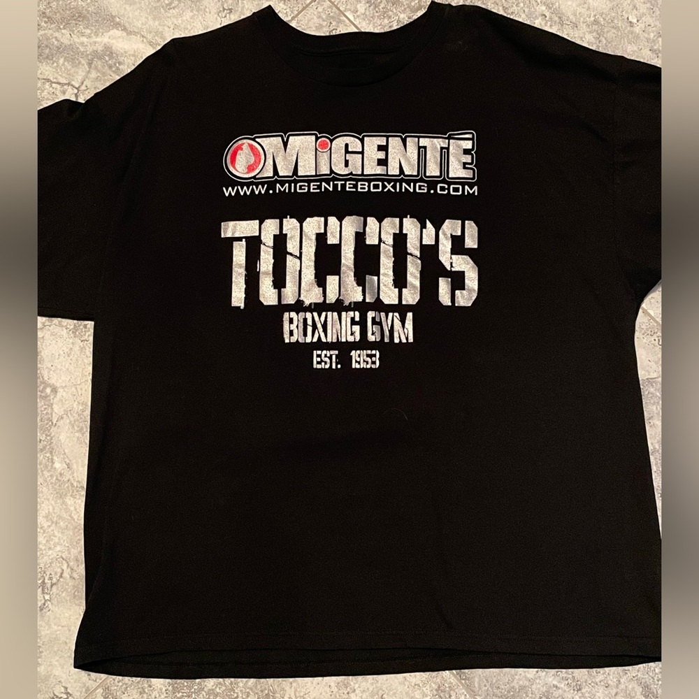 Boxing Shirt Johnny Tocco’s Gym Las Vegas 3XL Unworn